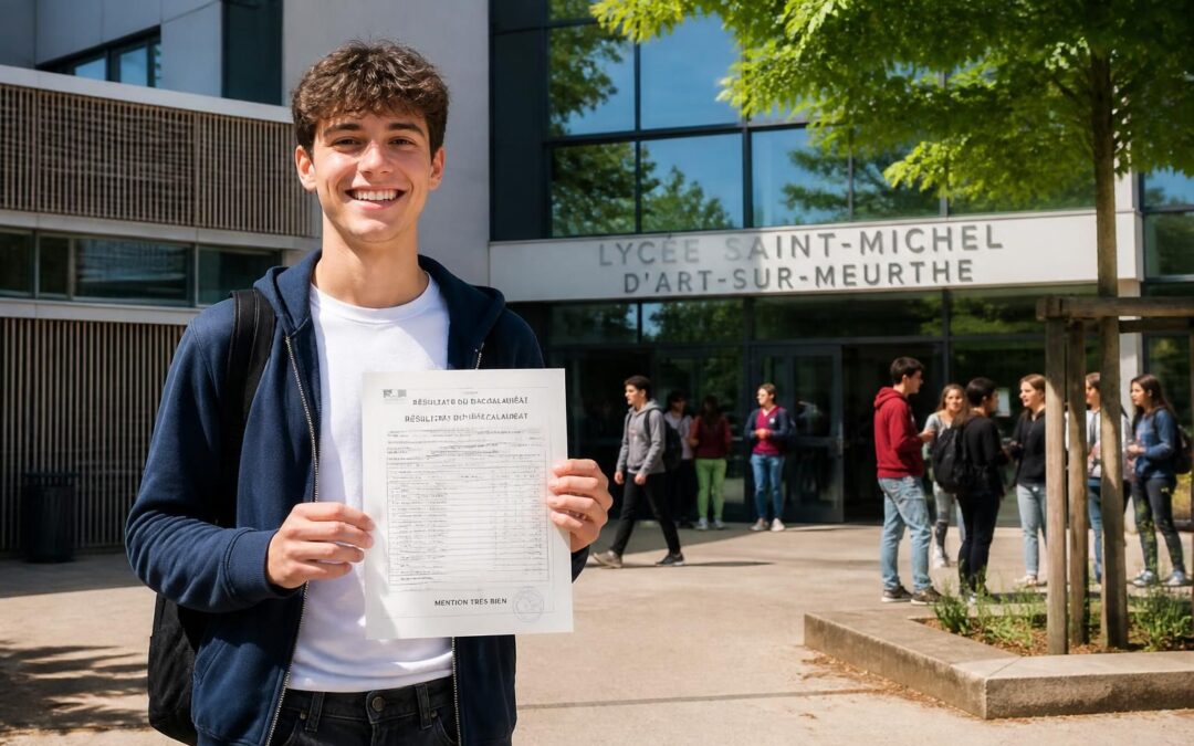 découvrez le parcours exceptionnel d'amaury lacroix, 17 ans, qui obtient la mention très bien au bac 2026 au lycée saint-michel d'art-sur-meurthe, une réussite remarquable à seulement 17 ans.