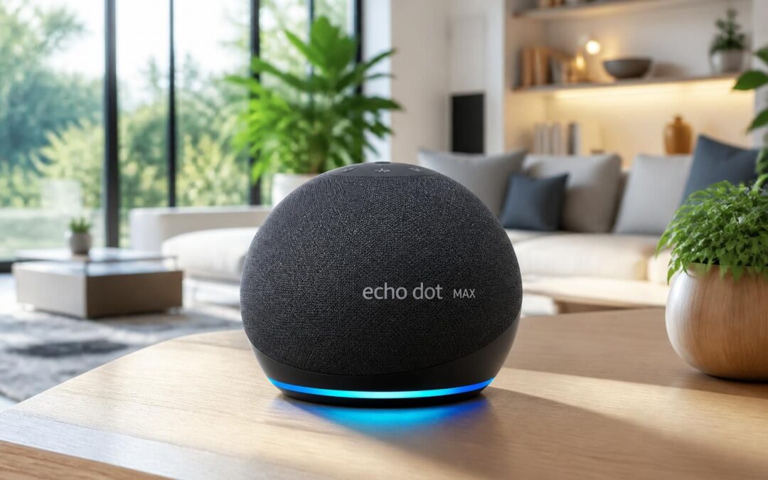 découvrez l'amazon echo dot max en promotion à -18 % ! profitez avant tout le monde d'alexa+ avec cette enceinte ultra-puissante, offrant une qualité sonore exceptionnelle et des performances avancées pour votre maison connectée.