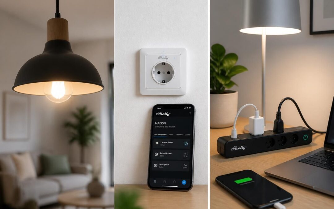 découvrez comment domotiser votre maison facilement avec les solutions shelly : ampoule connectée, prise intelligente et multiprise, sans aucun travaux.