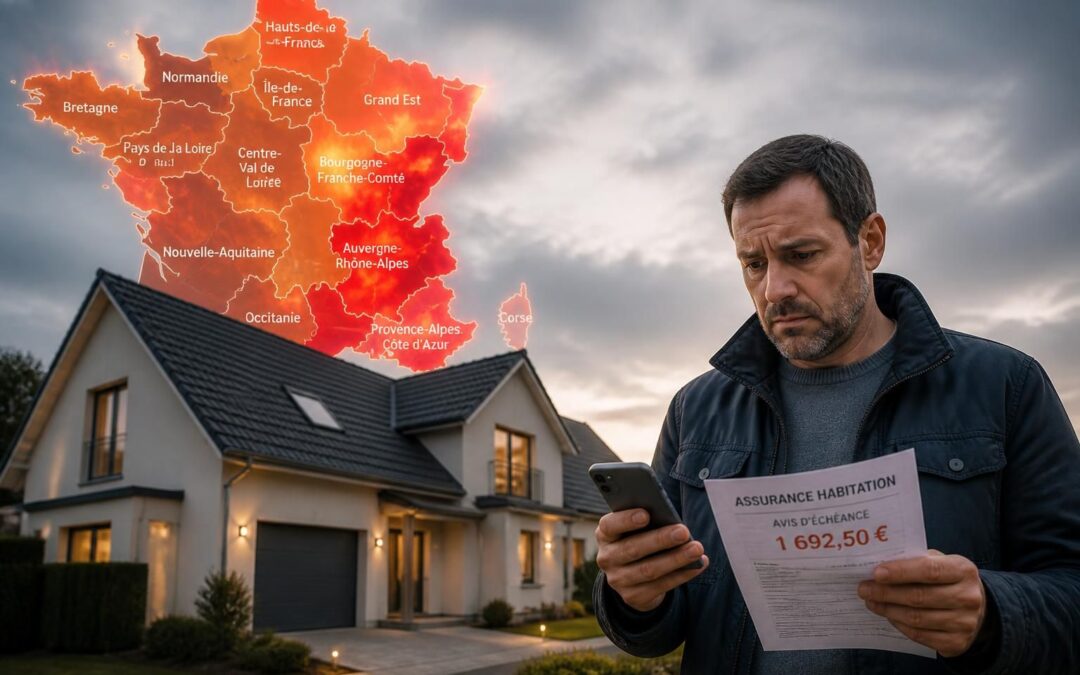 découvrez quelles régions en france connaissent une forte hausse des tarifs d'assurance habitation et comment cela impacte votre budget.