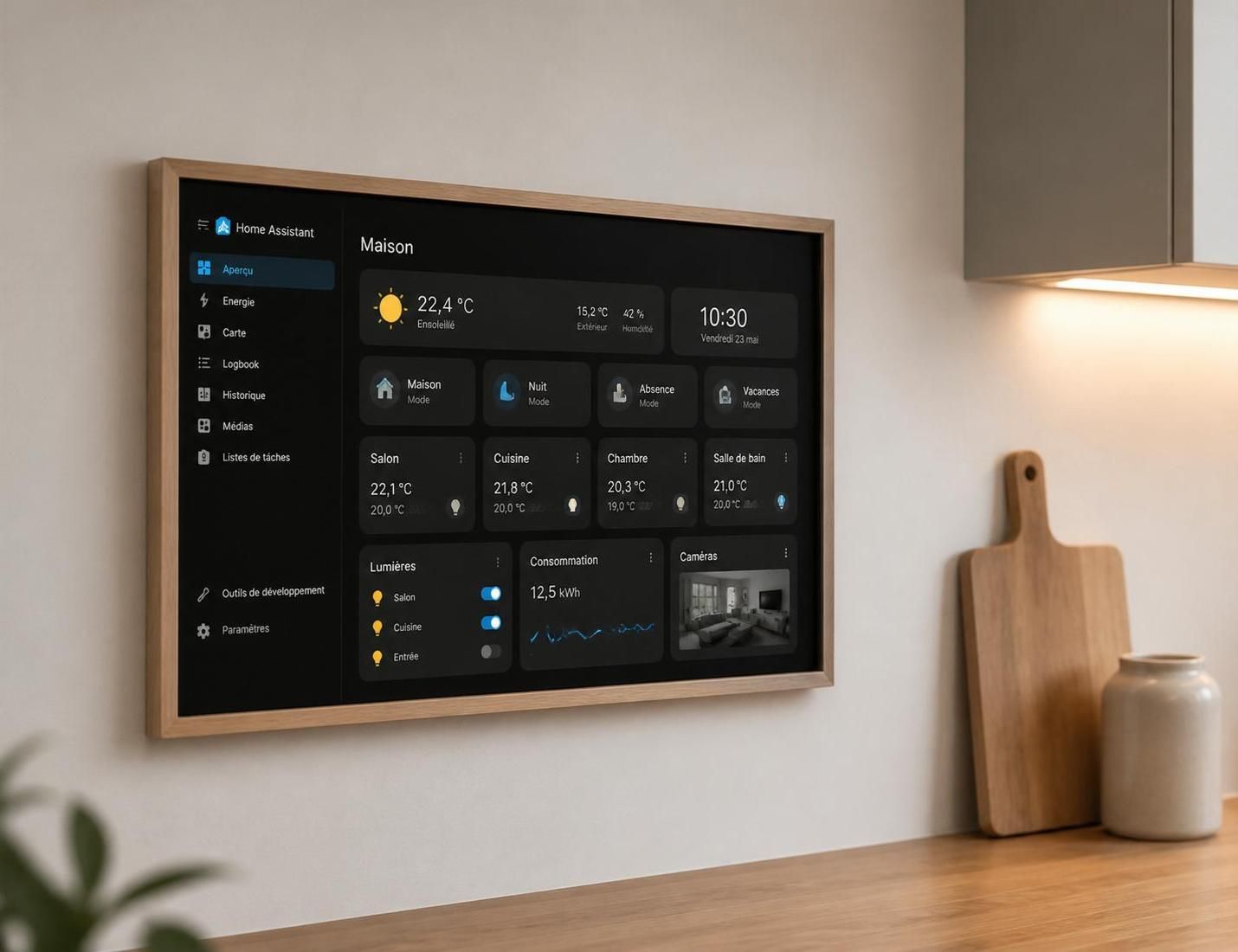 découvrez comment créer un tableau de bord home assistant personnalisé pour moins de 20 $ ou trouvez des options gratuites adaptées à vos besoins domotiques.