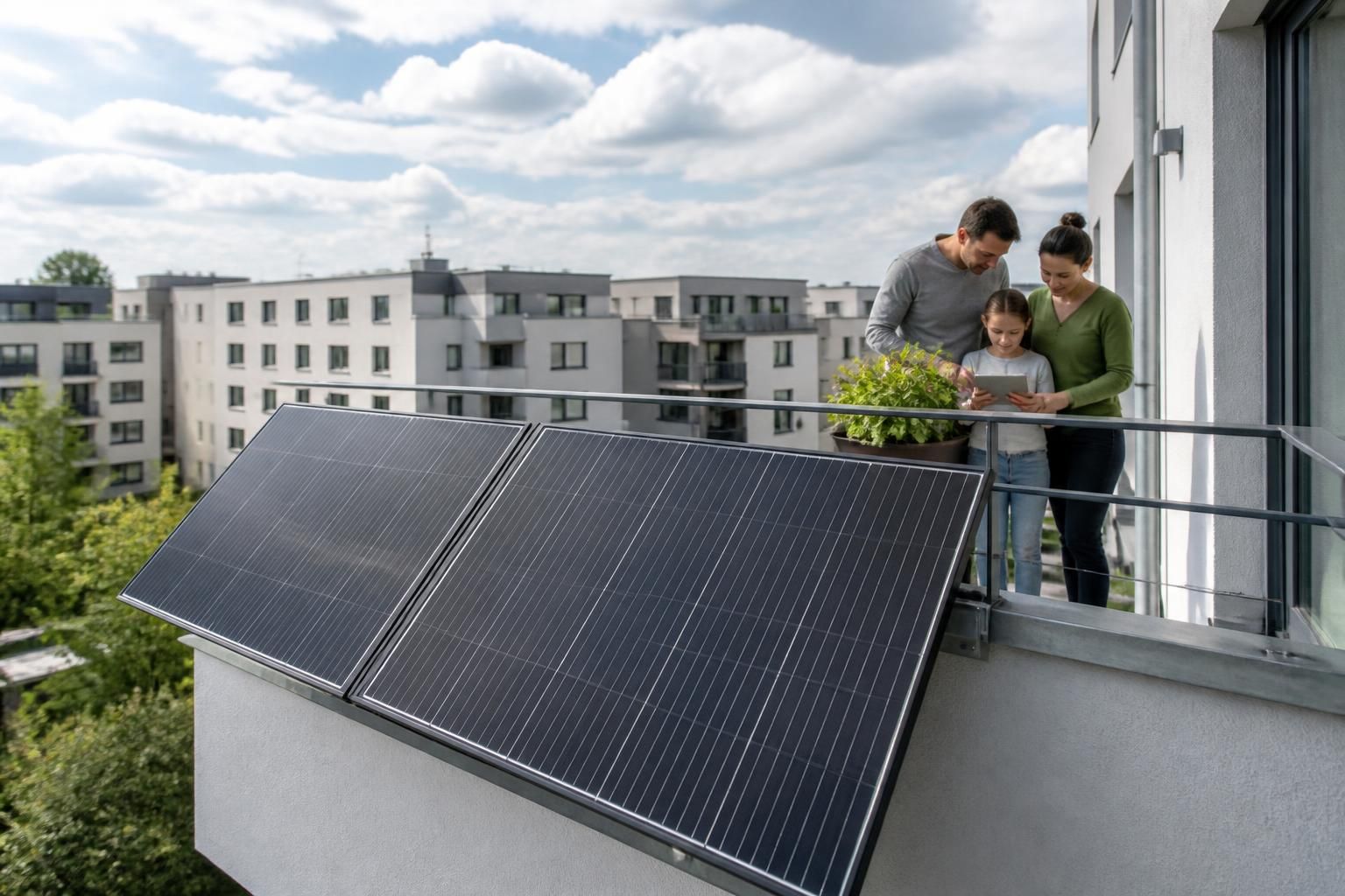 découvrez comment une installation solaire de balcon en allemagne et en autriche surmonte les barrières des nuages pour transformer l'énergie domestique et promouvoir un avenir plus durable.