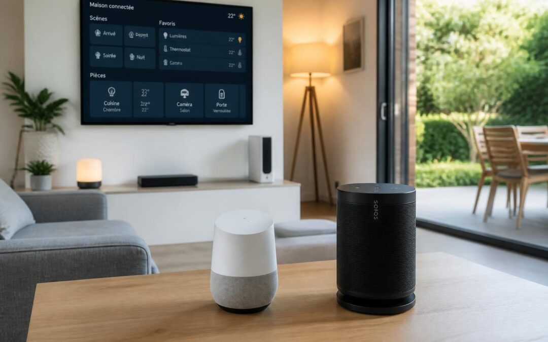 découvrez notre comparatif entre google home et sonos era 100 pour choisir l'enceinte connectée idéale et transformer votre maison en un espace intelligent et sonore.