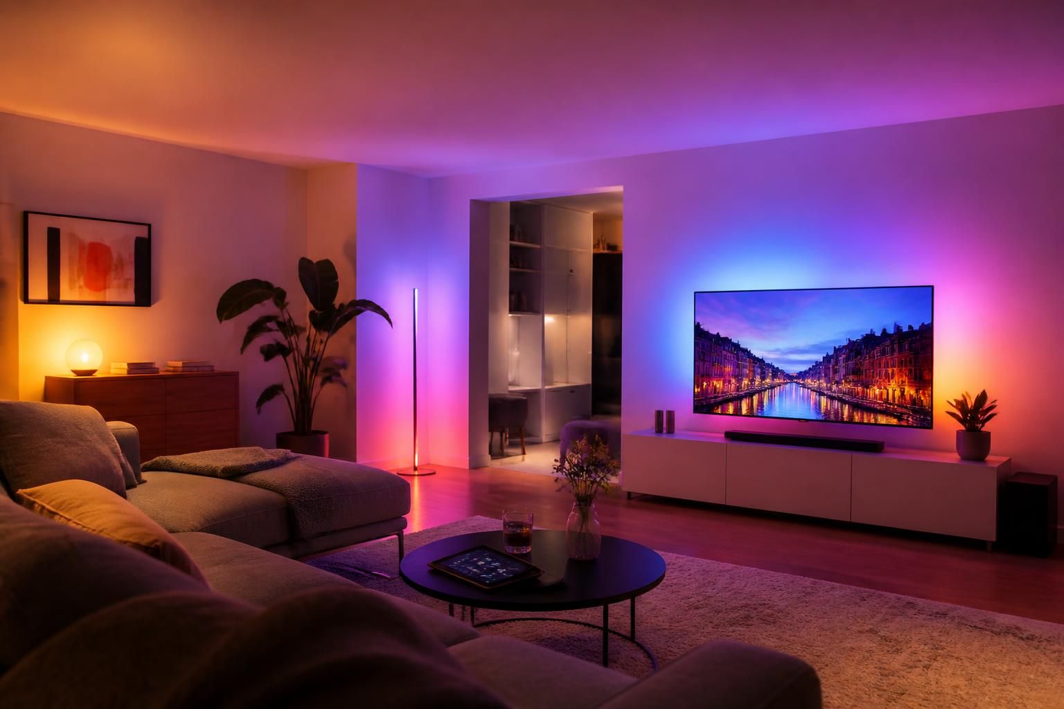 découvrez comment transformer l'ambiance de votre salon avec les ampoules philips hue disponibles à petit prix sur amazon. créez une atmosphère chaleureuse et personnalisée facilement.