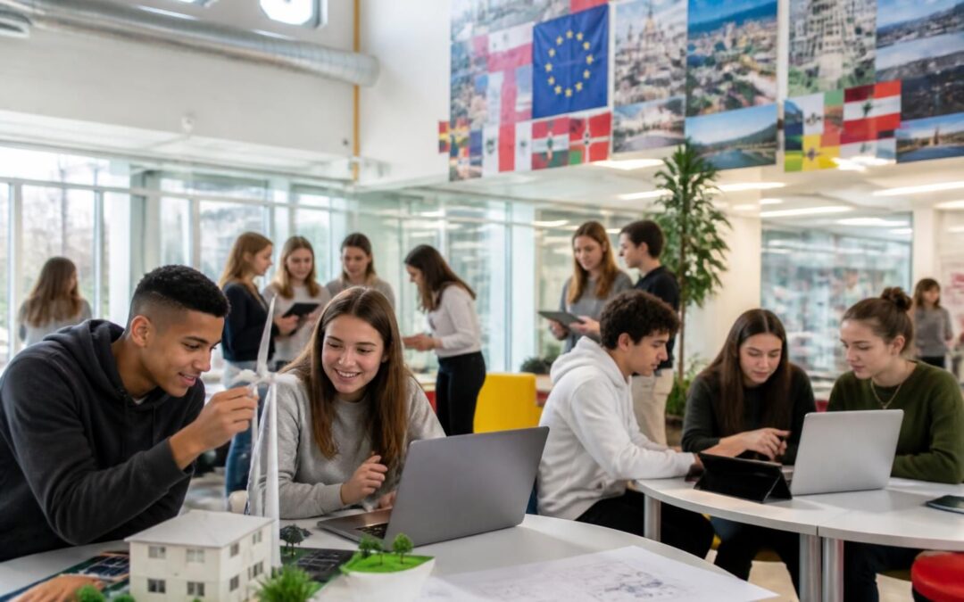 Souillac : Une année pleine de projets innovants grâce à la mobilité Erasmus au lycée Vicat