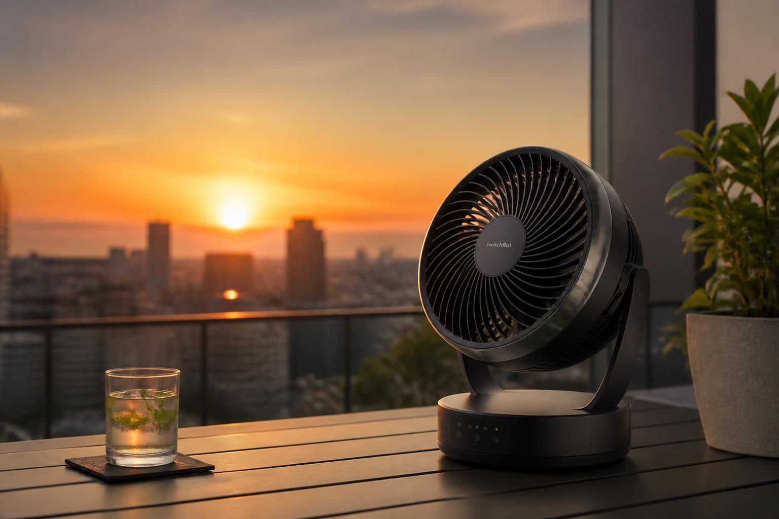 découvrez le switchbot battery circulator fan 2 pro, un ventilateur puissant et portable fonctionnant sans prise électrique, idéal pour rafraîchir vos espaces où que vous soyez.