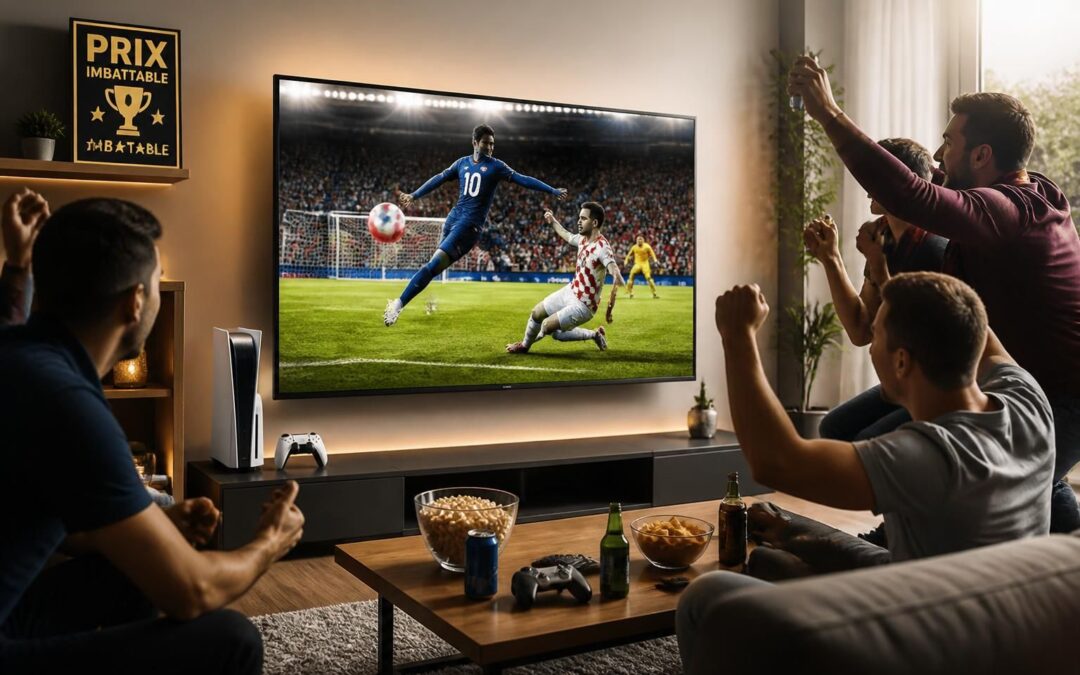 découvrez une tv 4k exceptionnelle spécialement conçue pour la ps5, offrant une expérience aussi captivante qu'une finale de coupe du monde, le tout à un prix imbattable !