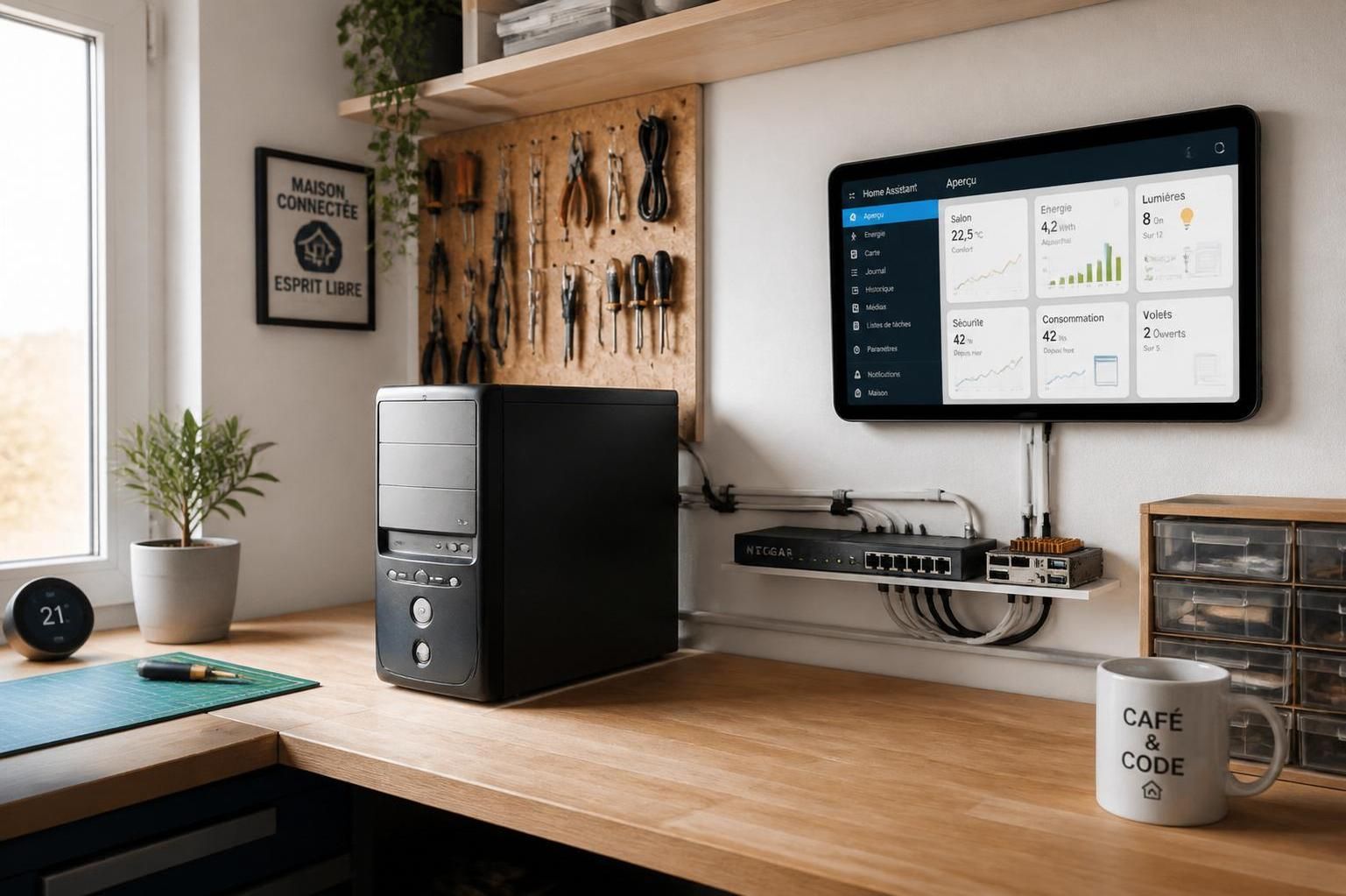 découvrez comment transformer un pc inutilisé en un hub domotique open-source, sans aucun coût, grâce à une méthode simple et efficace.