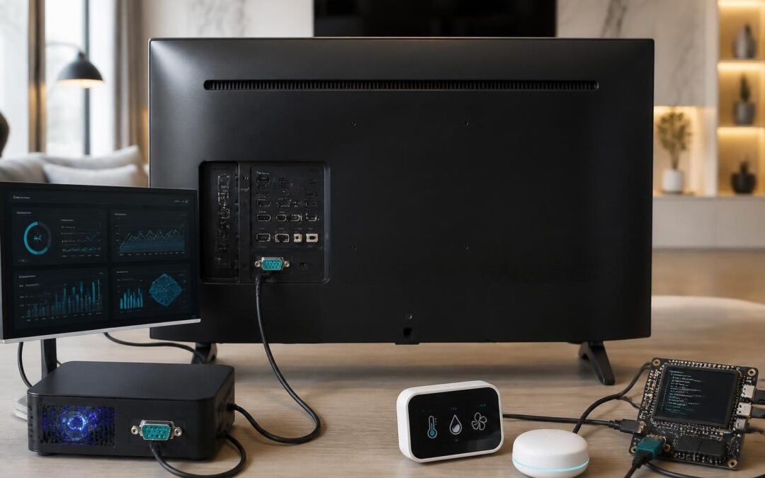 façons vraiment utiles d&rsquo;exploiter le port série à l&rsquo;arrière de votre téléviseur