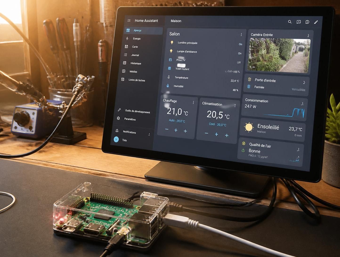 découvrez des projets raspberry pi simples et efficaces pour optimiser votre home assistant dès ce week-end. améliorez votre domotique rapidement avec nos idées pratiques et accessibles.