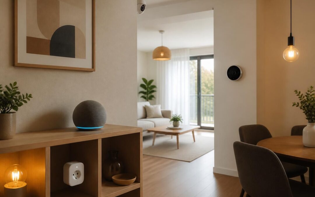découvrez notre sélection d'appareils domestiques connectés abordables, compatibles avec alexa et google home, pour un foyer intelligent et facile à contrôler.