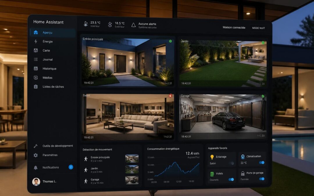 découvrez comment ce tableau de bord home assistant a métamorphosé mes caméras de sécurité en un système intelligent et révolutionnaire pour une surveillance optimale.