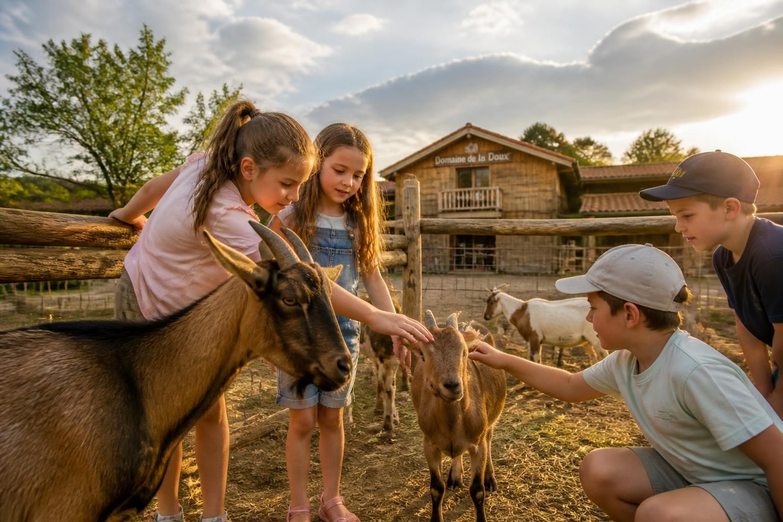 organisez un anniversaire inoubliable au domaine de la doux, une fête à la ferme pleine de charme et d'activités pour petits et grands. célébrez ce moment unique dans un cadre naturel et convivial.