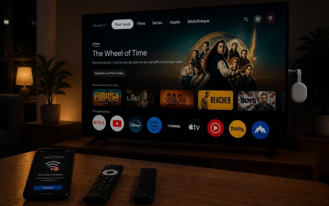 découvrez le bug du chromecast avec google tv qui désactive le wi-fi après une nuit d'inactivité. solutions et conseils pour réactiver votre connexion rapidement.