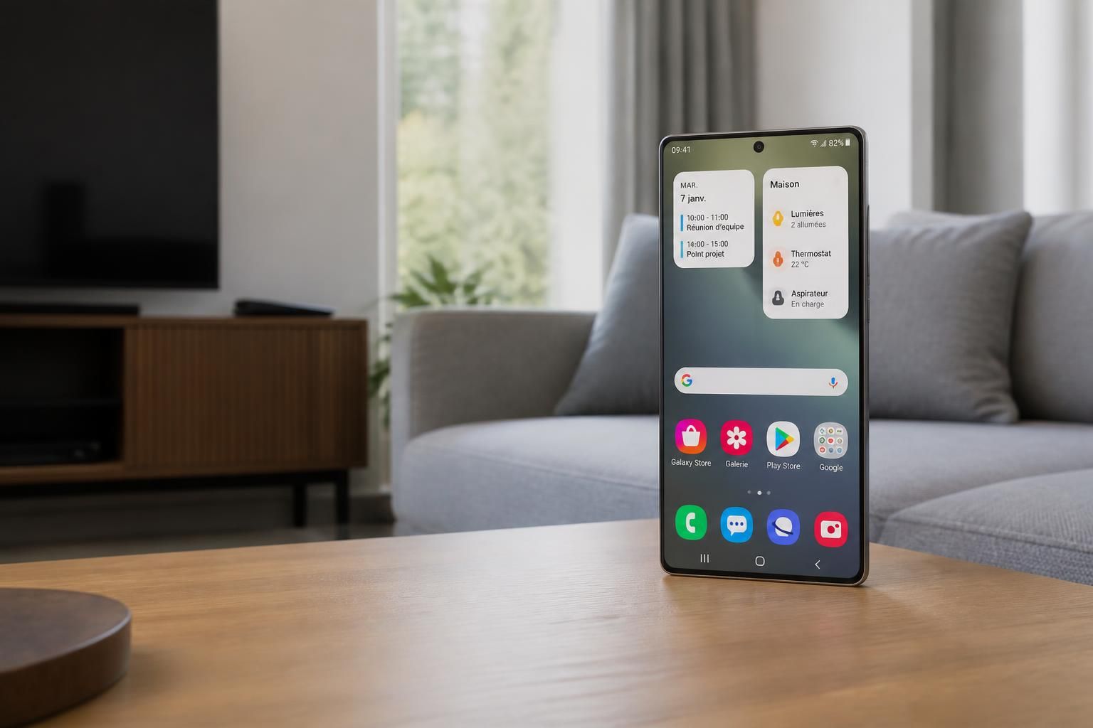 découvrez comment j'ai métamorphosé l'écran d'accueil de mon samsung galaxy en un espace de travail ultra-pratique et productif, grâce à des astuces simples et efficaces.