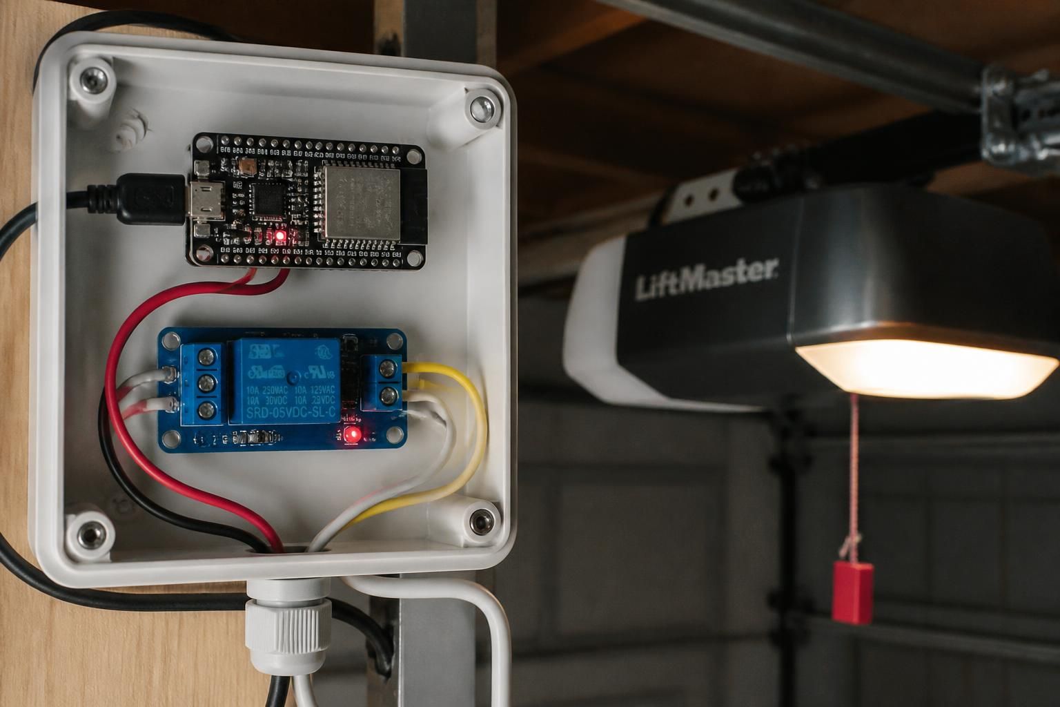 apprenez à construire un ouvre-porte de garage intelligent pour seulement 10 $ grâce à notre guide simple et efficace. transformez votre garage avec peu de moyens et beaucoup d'ingéniosité !