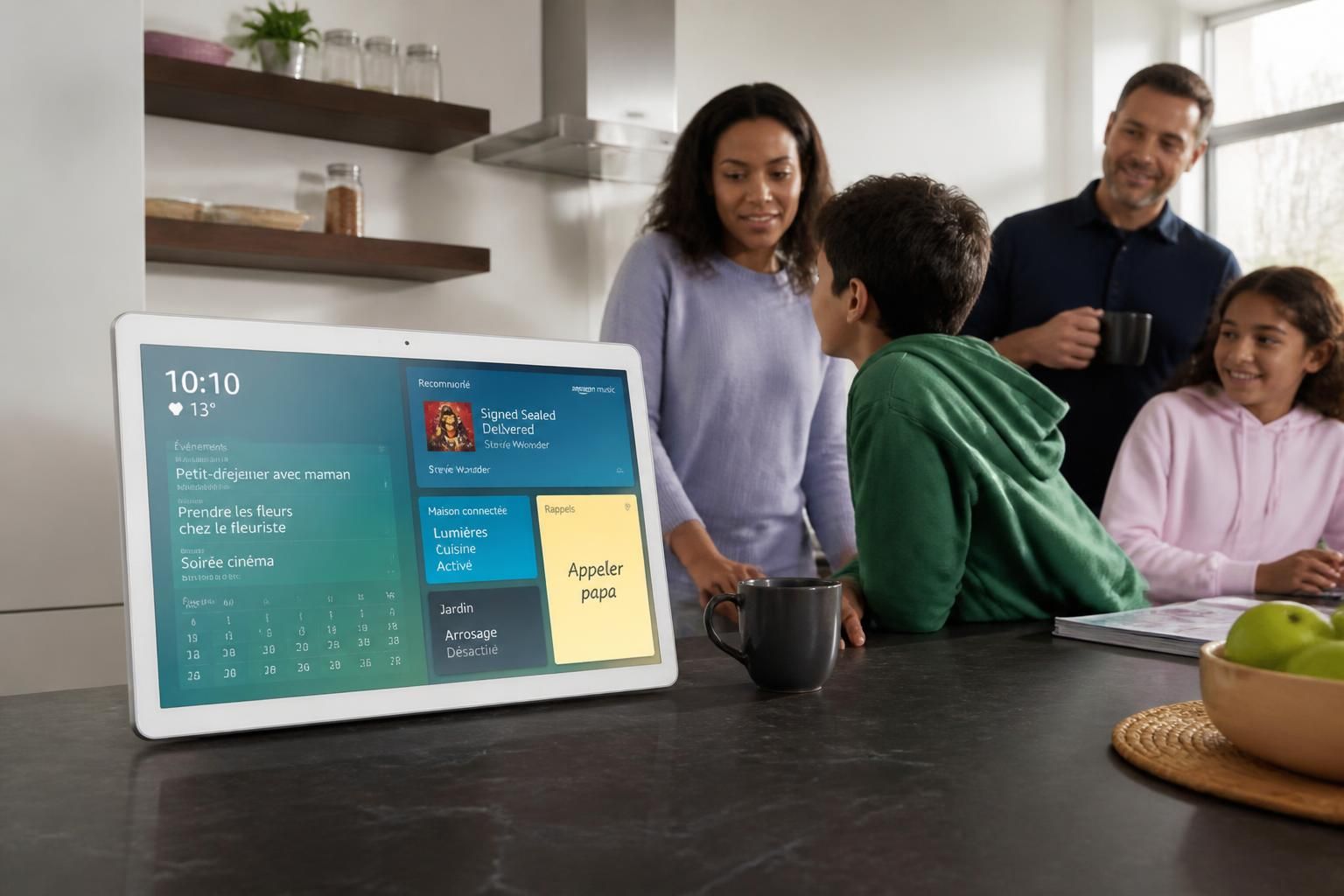 découvrez echo show 21, l'écran géant conçu pour centraliser et simplifier la gestion de votre maison connectée avec style et efficacité.