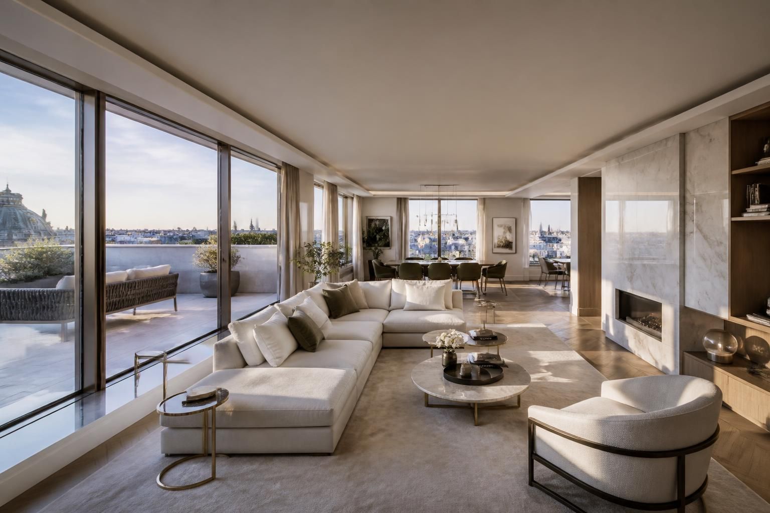 découvrez ce somptueux appartement penthouse de 107 m² en location au cœur du 8ᵉ arrondissement de paris. profitez d'un luxe incomparable et d'un confort exceptionnel pour 7 000 € par mois.