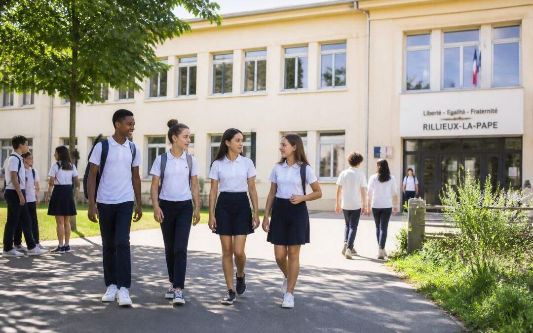 alexandre vincendet, maire de rillieux-la-pape près de lyon, annonce la généralisation prochaine de l'uniforme scolaire dans les écoles de la commune pour renforcer l'égalité et le sentiment d'appartenance.