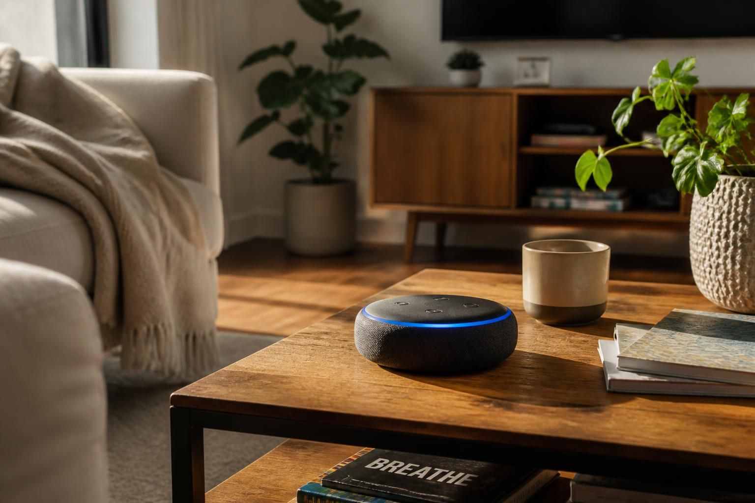 découvrez l'amazon echo dot max, une enceinte puissante aux basses détonantes, maintenant disponible à prix réduit. profitez d'un son exceptionnel et d'une qualité inégalée pour votre maison.