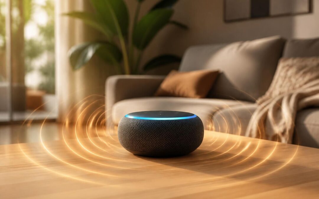 découvrez l'amazon echo dot max, une enceinte puissante aux basses détonantes, maintenant disponible à prix réduit. profitez d'un son de qualité supérieure pour votre maison.