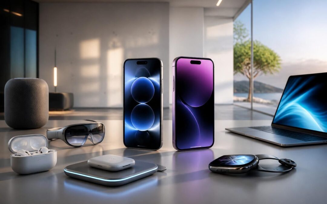 découvrez les sept nouveautés présentées par apple pour 2026, avec l'iphone 18 pro et duo en tête, annonçant le début d'une révolution technologique majeure.
