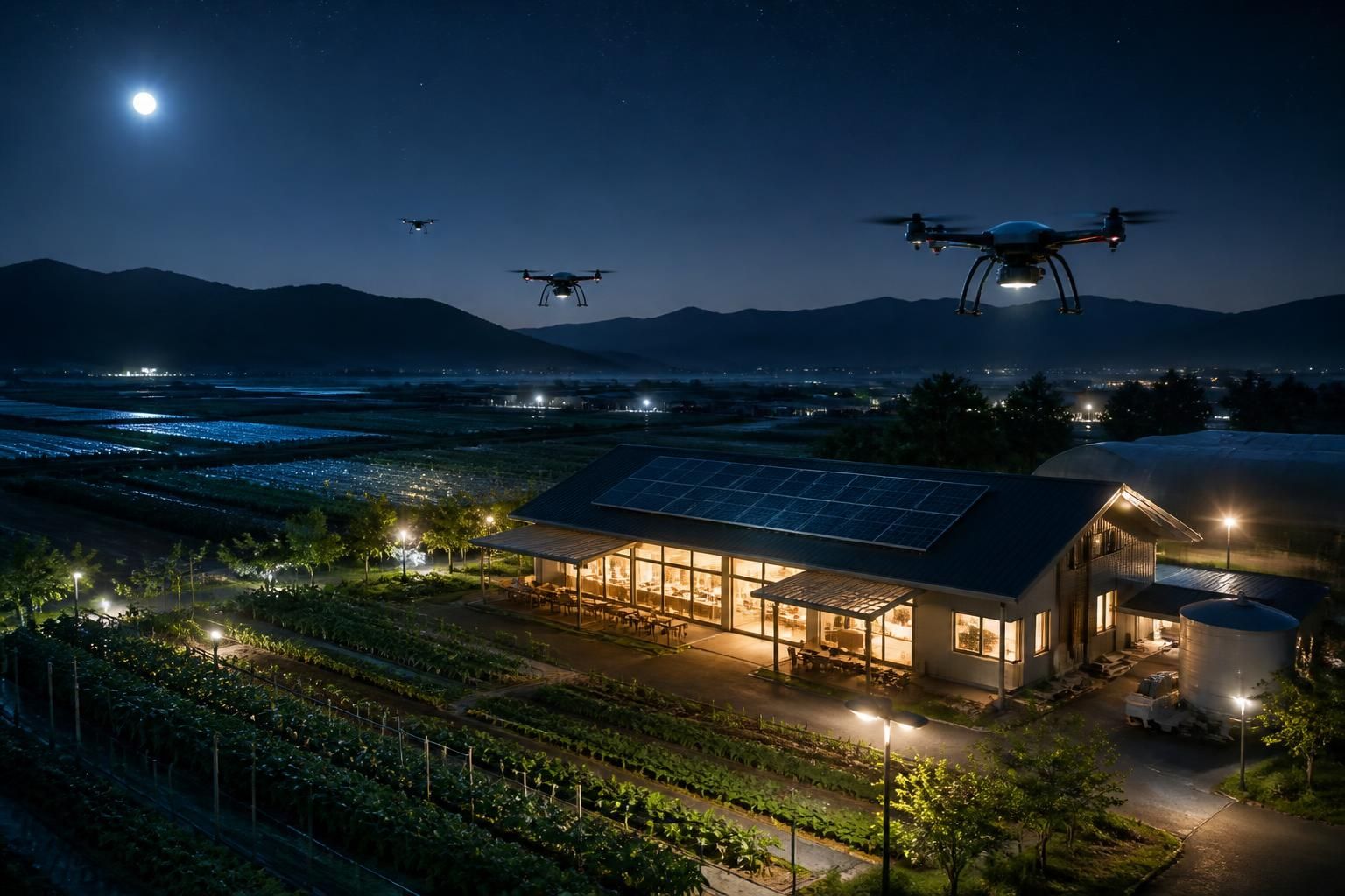 au japon, les agriculteurs se tournent vers le travail nocturne pour lutter contre la chaleur extrême, une adaptation nécessaire qui transforme profondément les pratiques agricoles traditionnelles.