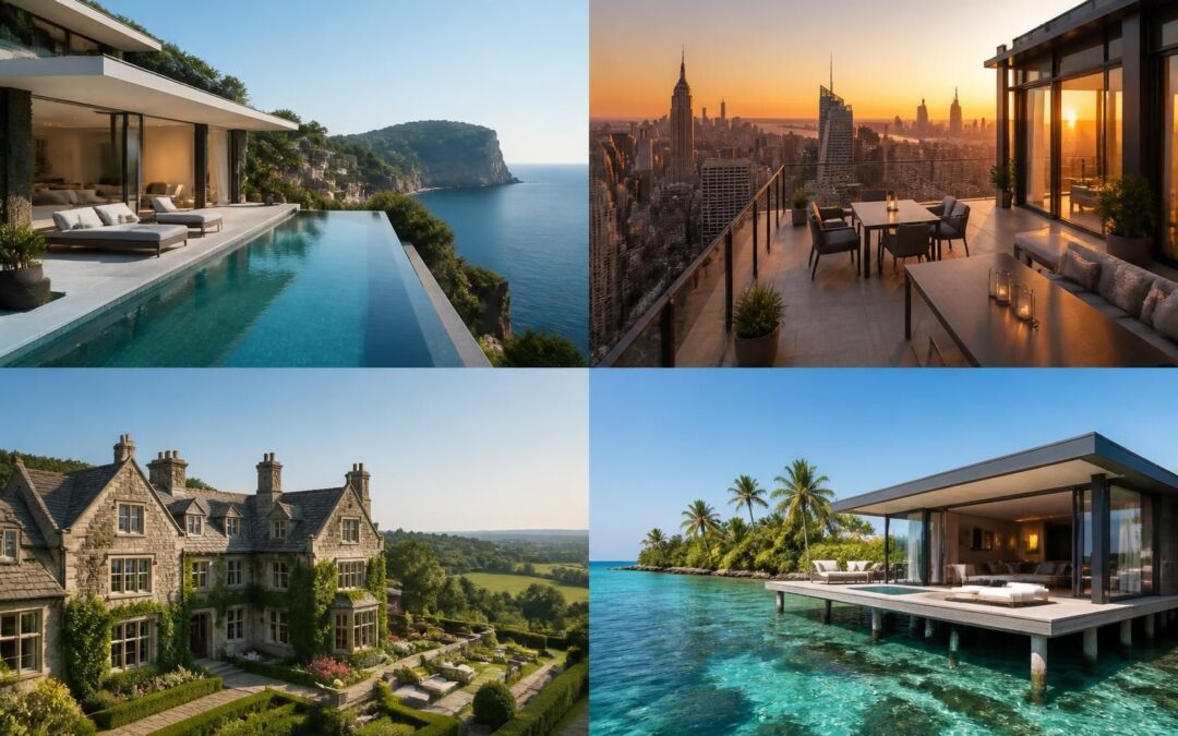 découvrez l'immobilier de luxe à l'international et explorez les propriétés les plus prestigieuses à travers le monde, alliant élégance, exclusivité et raffinement.