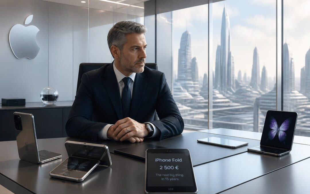 découvrez comment le nouveau ceo d’apple relève un défi majeur en 15 ans : introduire un smartphone pliable haut de gamme à 2 500 euros, alliant innovation et luxe.