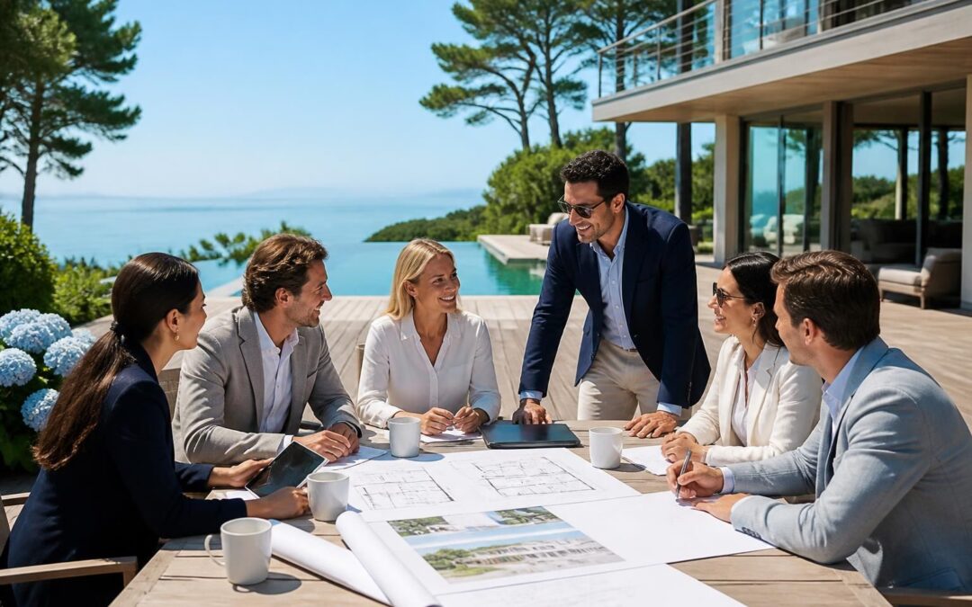 l'équipe pinkwater metzger rejoint serhant. pour conquérir le marché immobilier des hamptons avec expertise et passion.