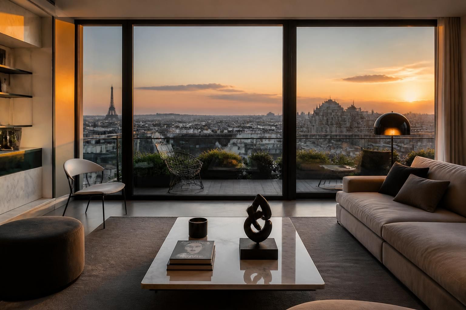 découvrez ce luxueux appartement-penthouse de 130 m² à louer dans le prestigieux 8ᵉ arrondissement de paris. bénéficiez d'un cadre élégant et moderne pour 6 950 € par mois.
