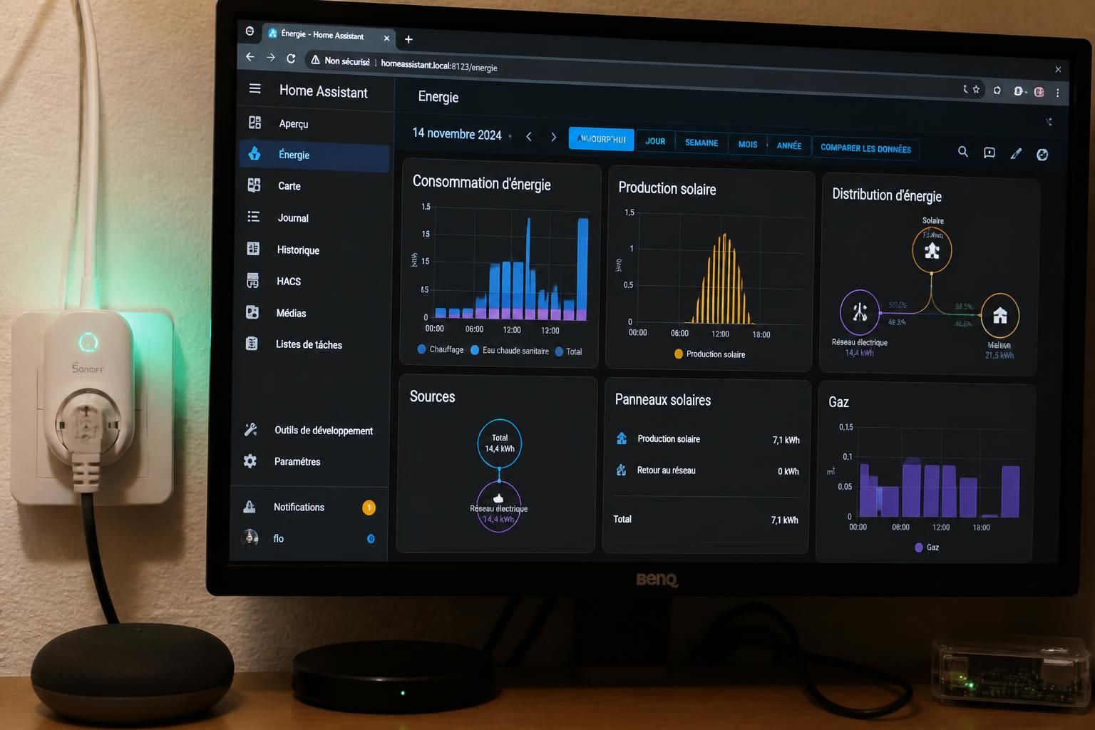 découvrez comment votre serveur portable se recharge intelligemment uniquement lorsque c’est nécessaire grâce à home assistant, optimisant ainsi la consommation d’énergie et prolongeant la durée de vie de la batterie.