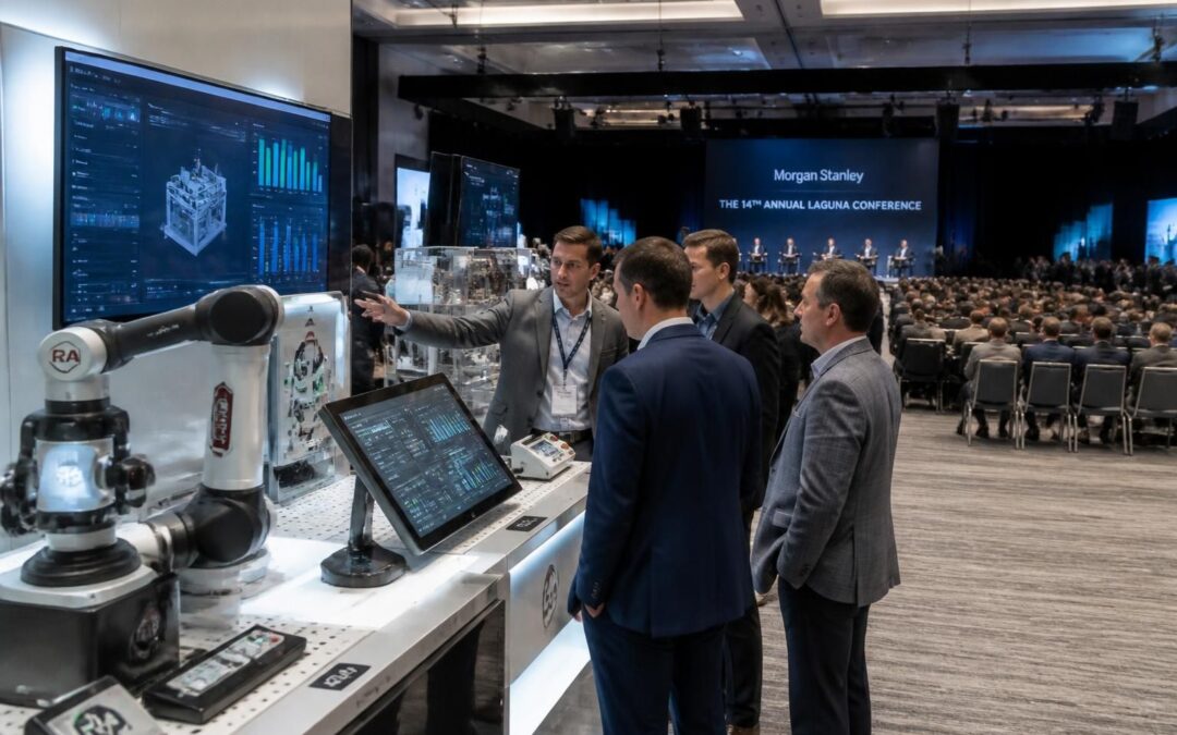 découvrez les dernières innovations de rockwell automation, inc. (rok) présentées lors de la 14e conférence annuelle laguna organisée par morgan stanley, mettant en lumière les avancées technologiques et les perspectives de l'industrie.