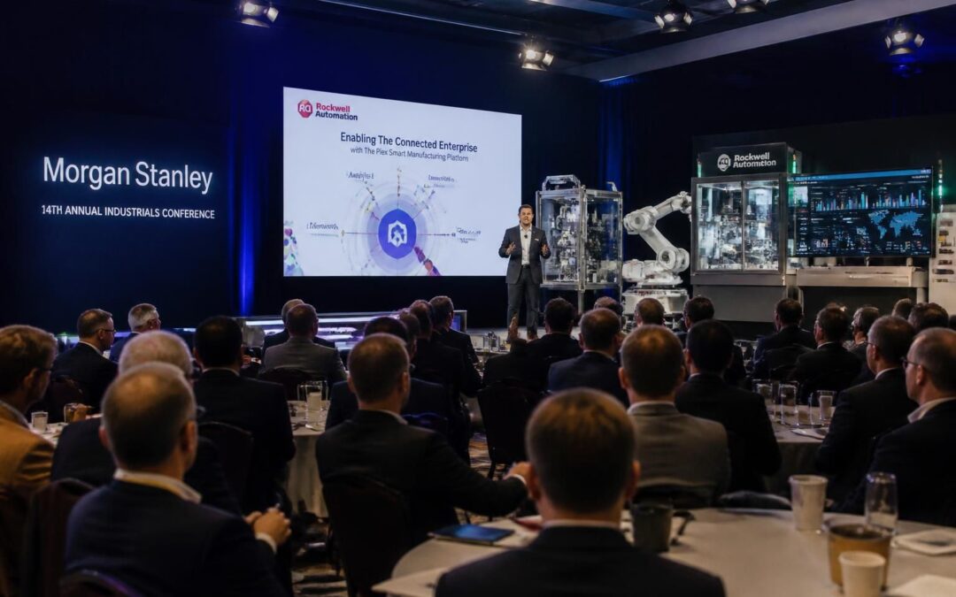 découvrez les dernières innovations de rockwell automation présentées lors de la 14ème conférence annuelle morgan stanley, un événement clé pour l'industrie et la technologie.