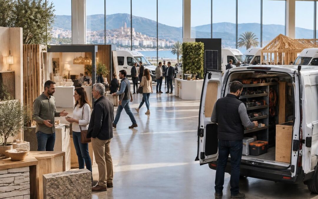à bastia, le salon de l’habitat et du véhicule utilitaire réunit pendant trois jours professionnels et visiteurs pour faire avancer leurs projets.