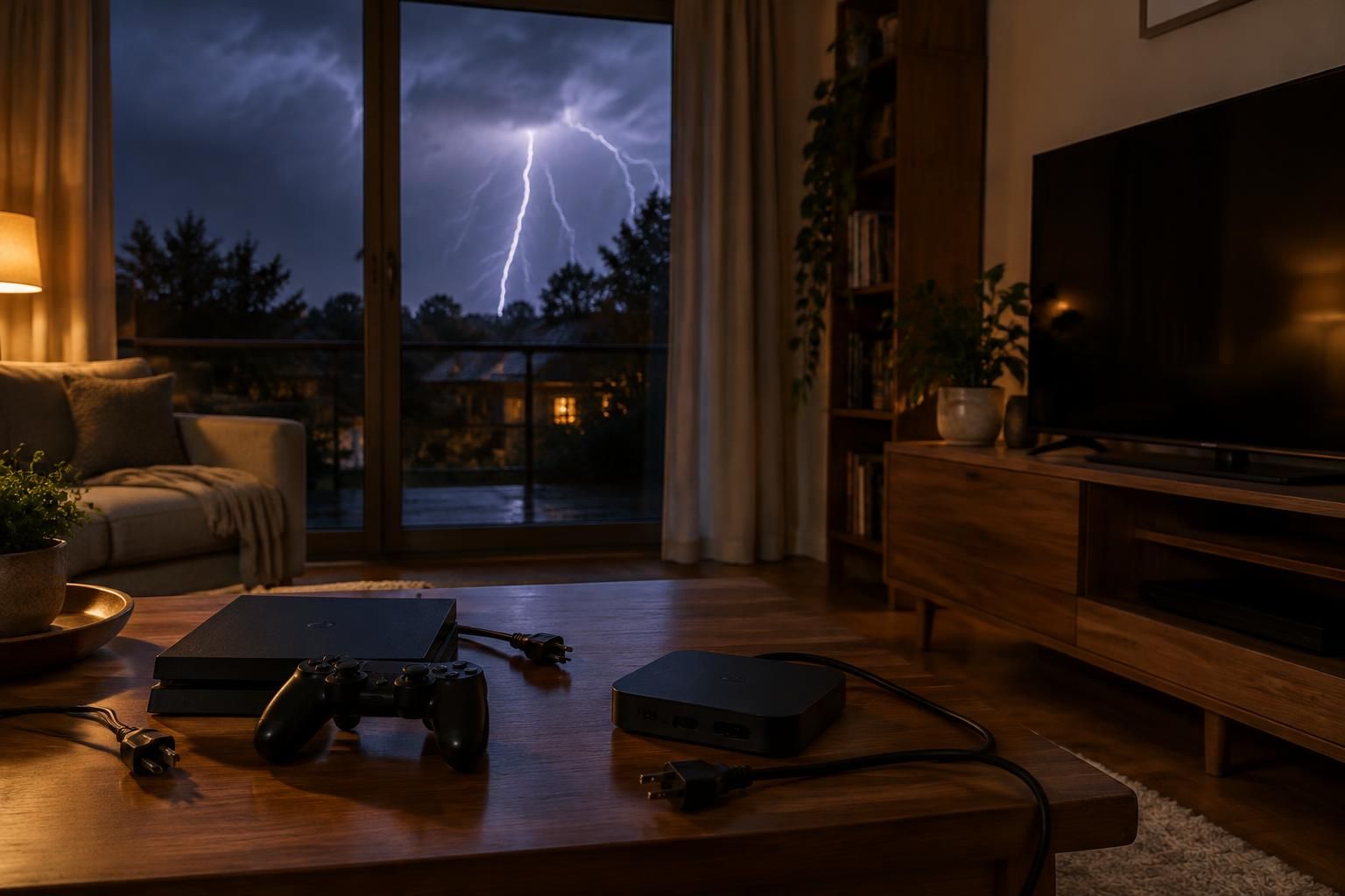 à chaque orage, je coupais le disjoncteur pour protéger mes appareils. jusqu’au soir où ma console a fait basculer ma routine.