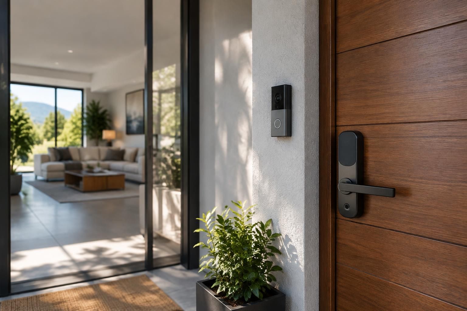 apple et lg s’associent pour faciliter la connexion des serrures, sonnettes vidéo et thermostats compatibles matter au sein de la maison connectée.