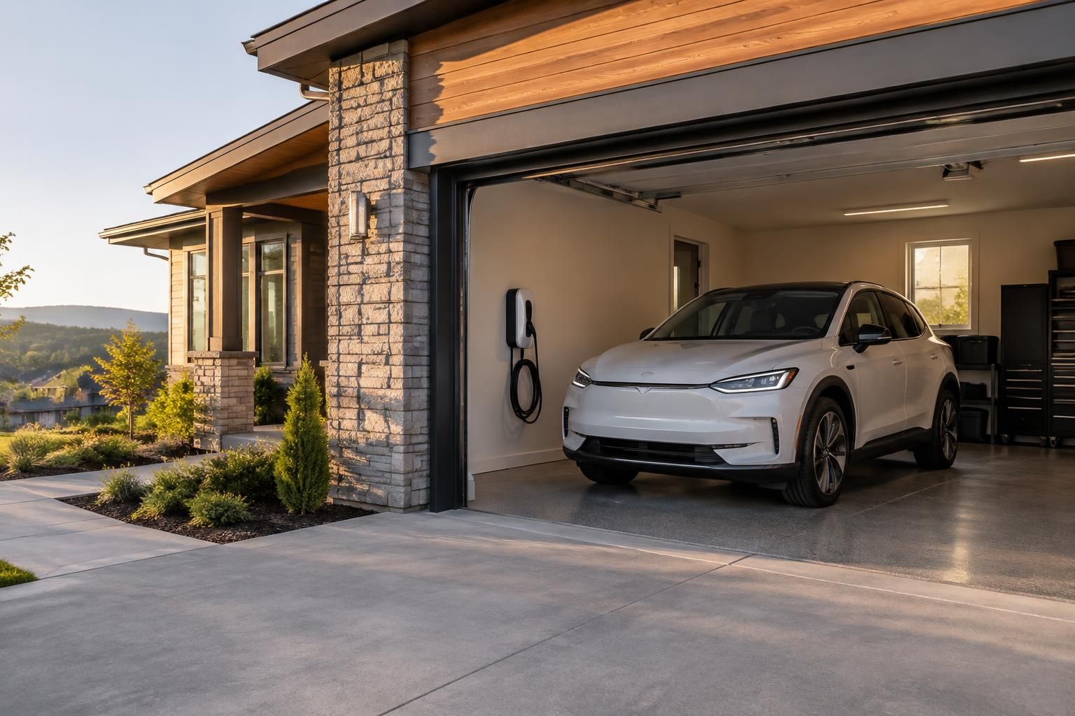 atomic electric service inc. installe des bornes de recharge pour véhicules électriques à powell, au tennessee, afin de simplifier vos déplacements.