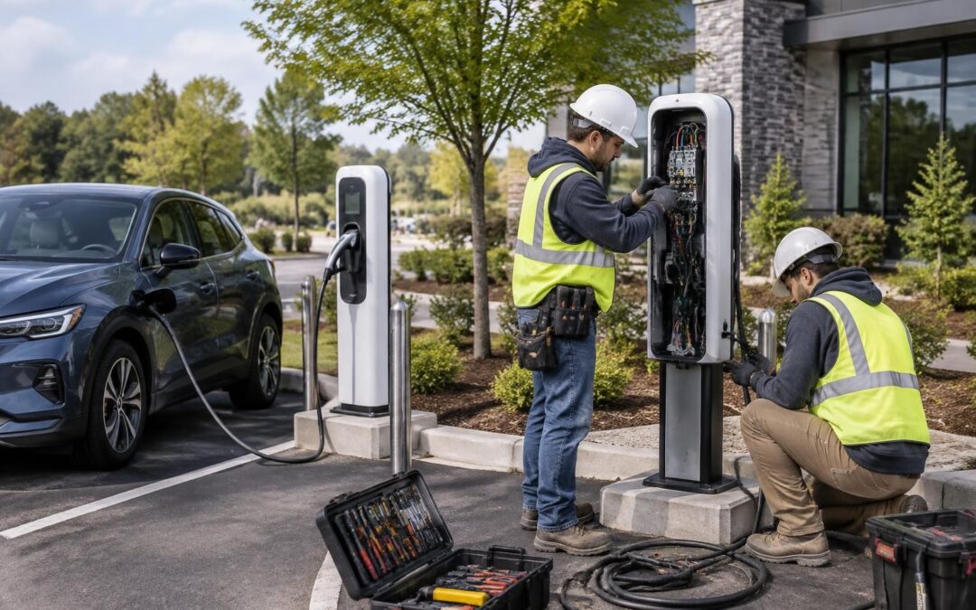 Atomic Electric Service Inc. facilite la recharge des véhicules électriques grâce à l’installation de bornes à Powell, dans le Tennessee