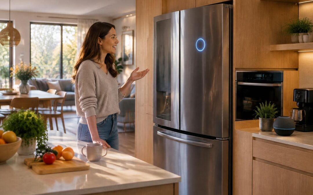 la domotique transforme le quotidien : les appareils électroménagers deviennent plus intelligents et peuvent désormais interagir avec leurs utilisateurs.