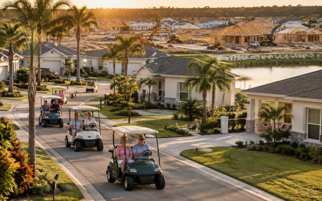 the villages investit 180 millions de dollars pour attirer de nouveaux retraités en floride, alors que le marché immobilier évolue et que les ventes changent de rythme.